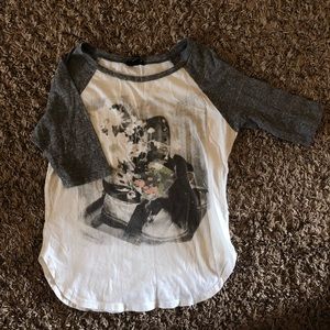 Cute half sleeve shirt